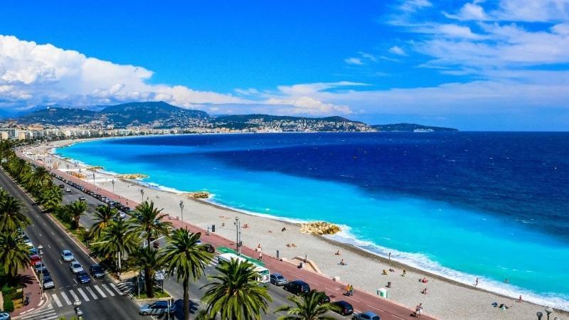 "Studio Ensoleille A Deux Pas Des Plages Avec Sa Grande Terrasse Privee !" 니스 외부 사진